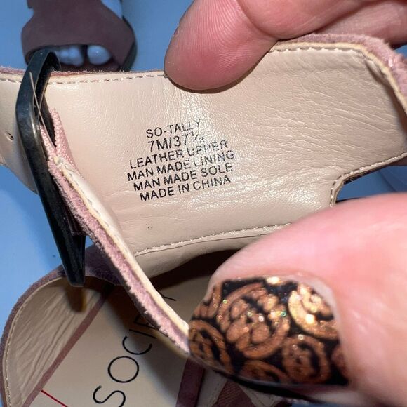 Sole Society Tally Sandals Mod Mauve - Picture 5 of 10